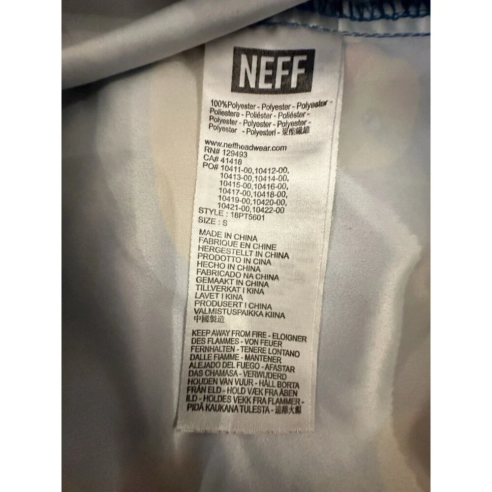Neff Swim Trunks Shorts‎ Mens Size Small Rubber Duck Drawstring Elastic Waist S